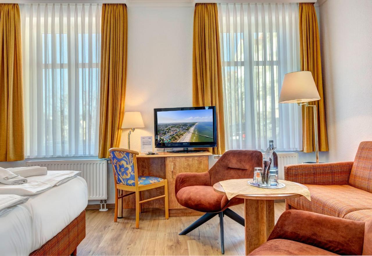 Haus Seeblick Hotel Garni & Ferienwohnungen Zinnowitz Bagian luar foto