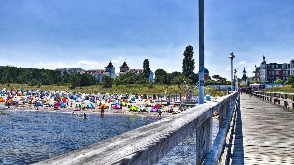Haus Seeblick Hotel Garni & Ferienwohnungen Zinnowitz Bagian luar foto