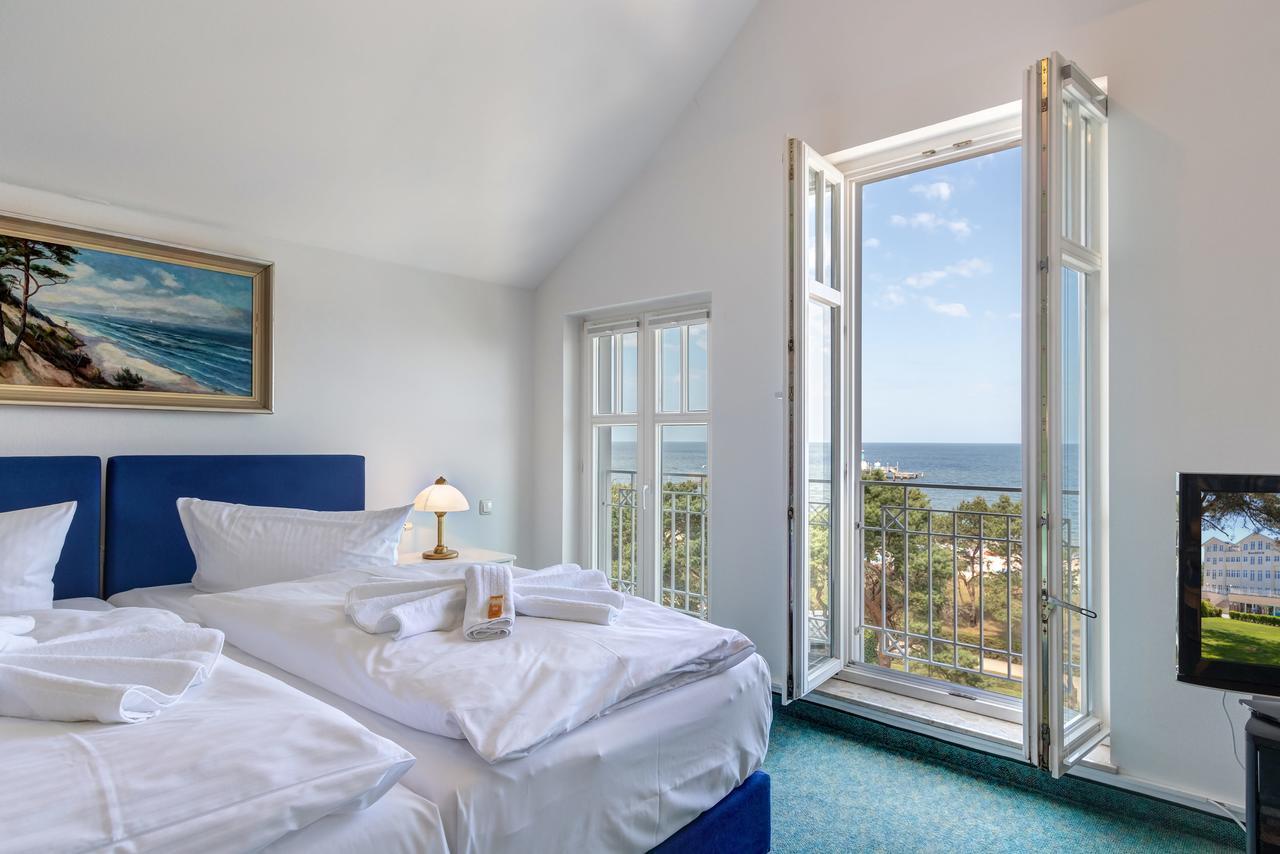 Haus Seeblick Hotel Garni & Ferienwohnungen Zinnowitz Bagian luar foto